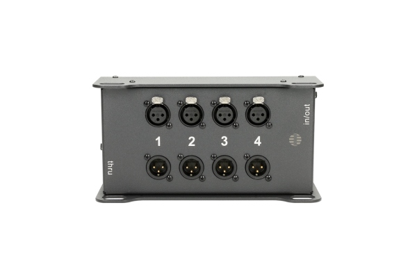 CATLink TRUSS 4-channel audio stageboxetherCON F||F - 4x XLR 3p F||M